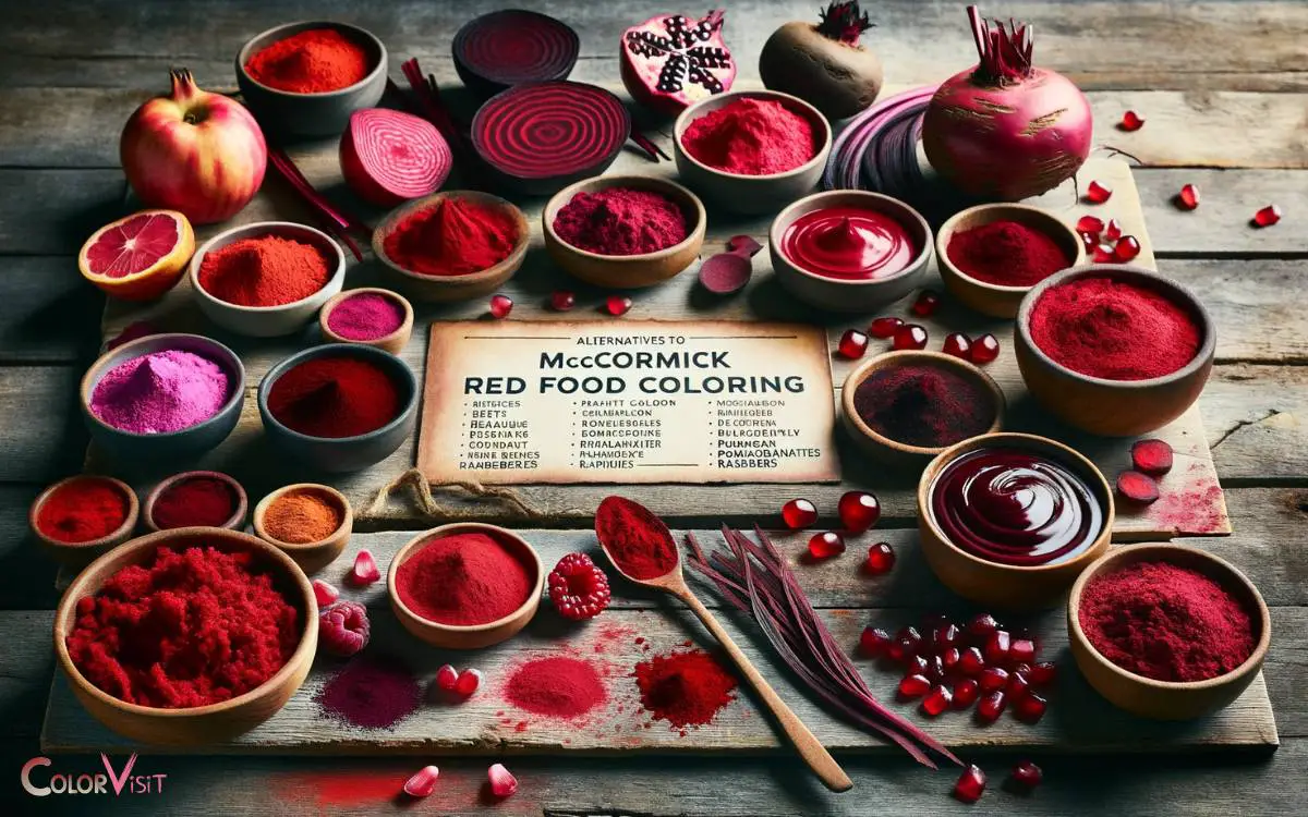 Alternatives to McCormick Red Food Coloring