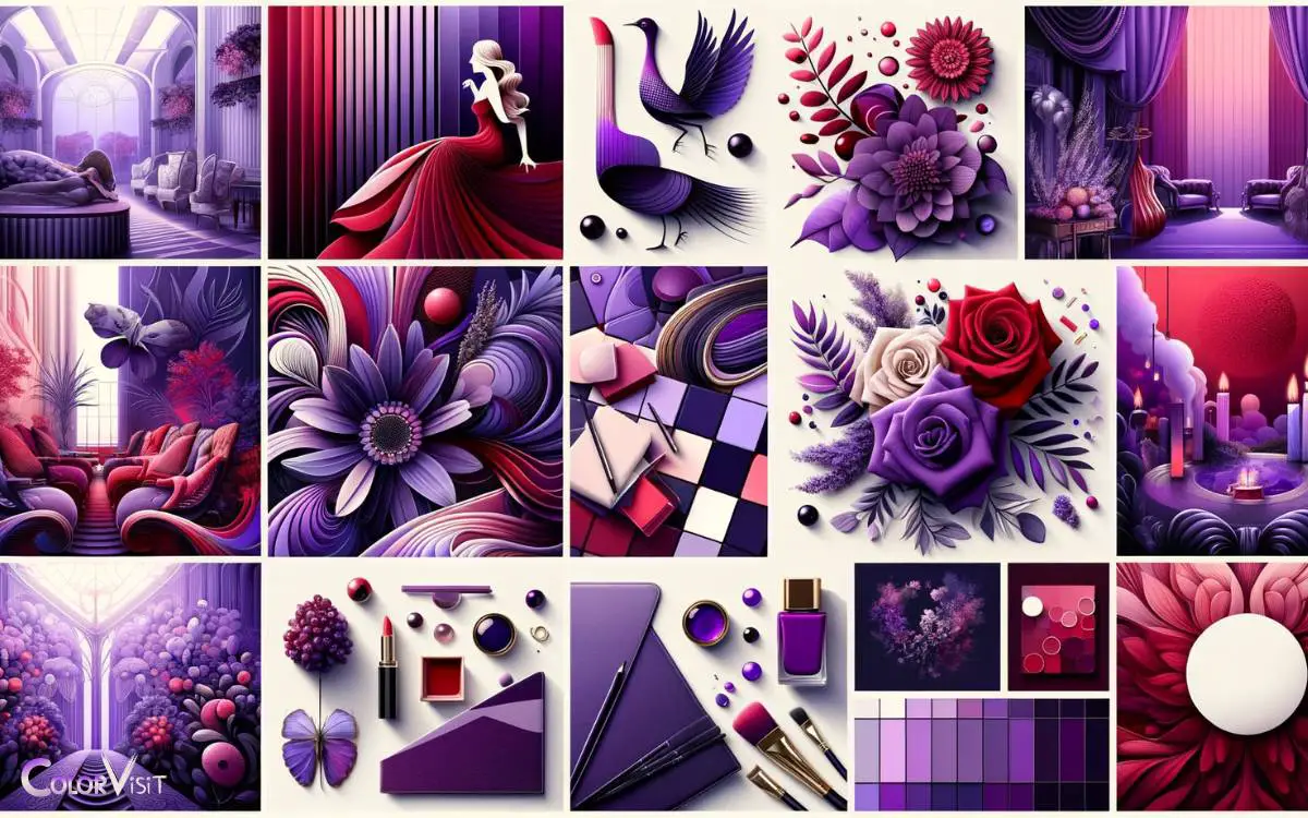 Best Uses of Purple and Red