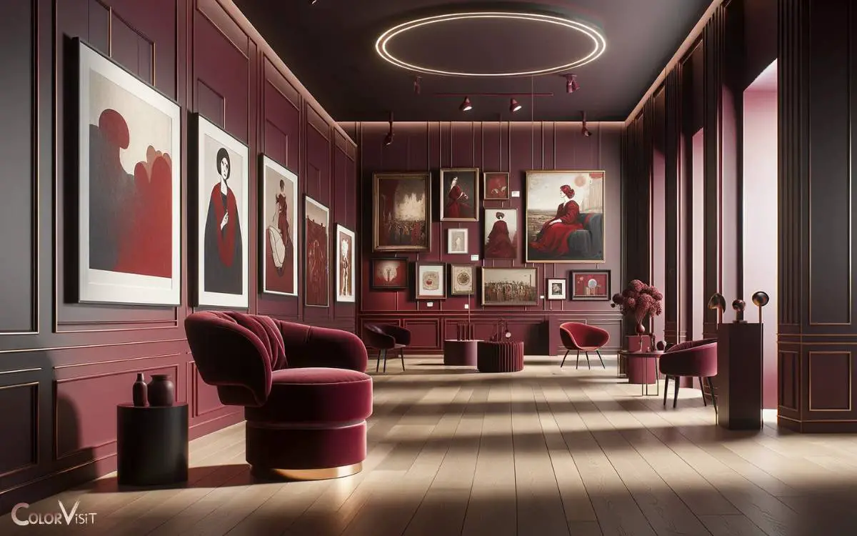 Burgundy in Art and Design