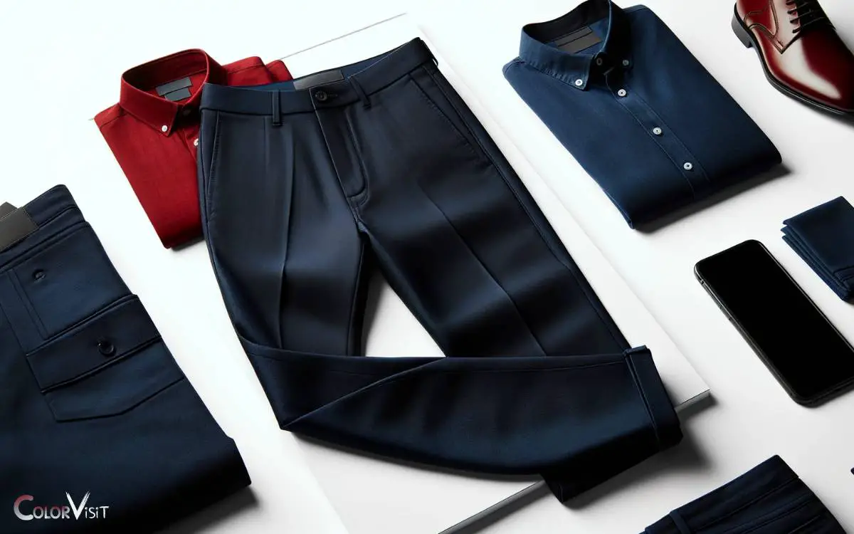 Classic and Versatile Navy Blue Pants