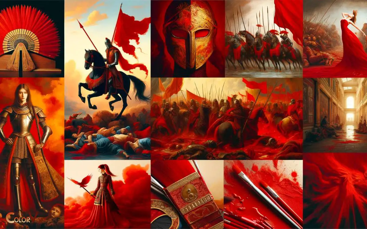 Cultural and Historical Depictions of Red