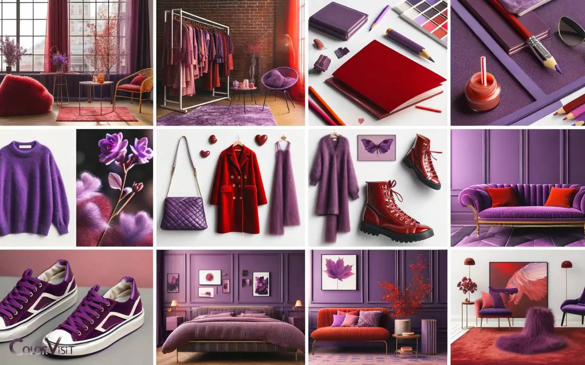 Examples of Successful Purple and Red Combinations