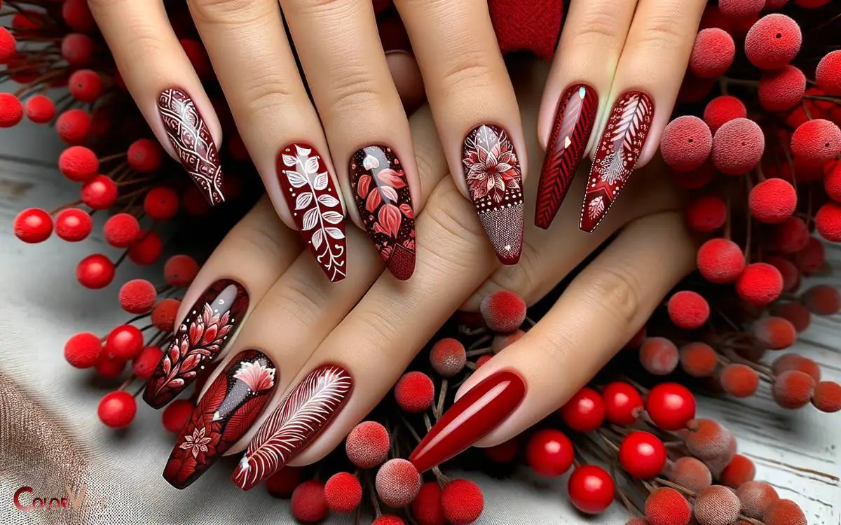 Red Nail Art Inspiration for Fall