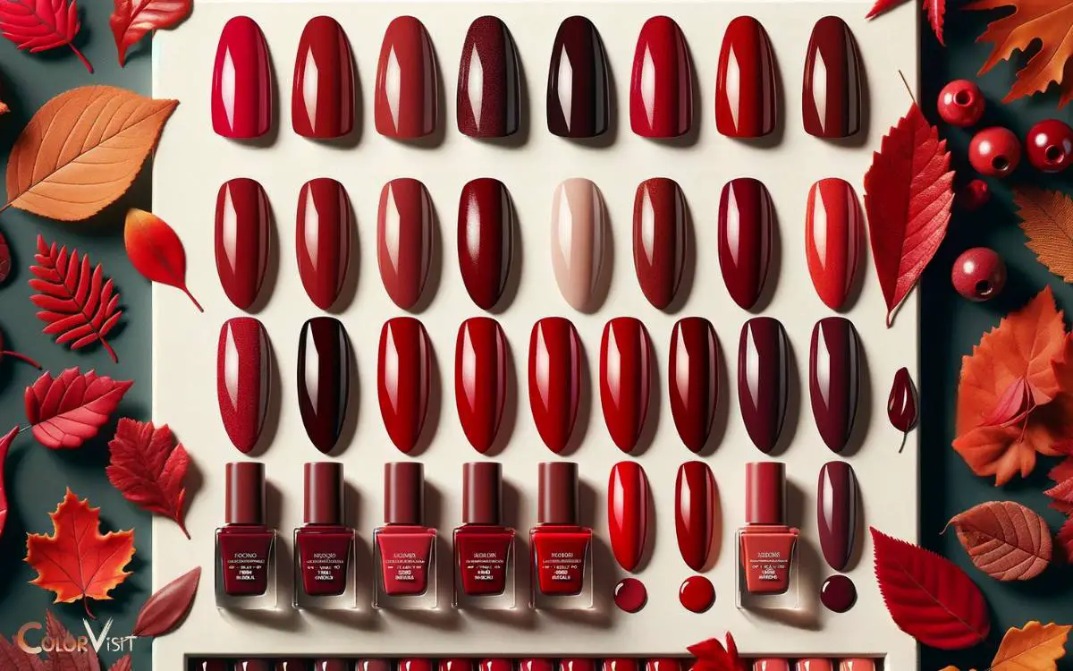 Red Nail Shades for Autumn