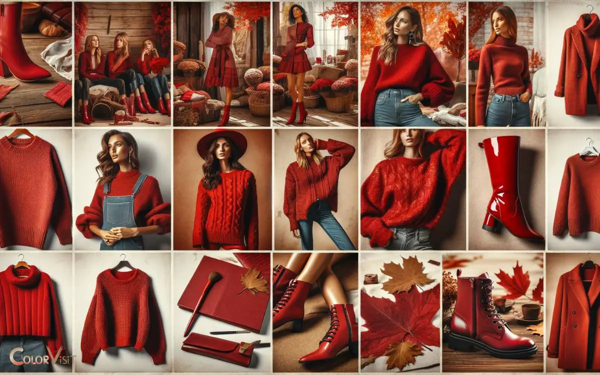 Red in Fashion and Fall Trends