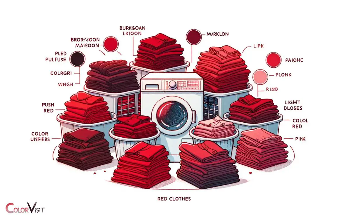Sorting Red Clothes for Washing