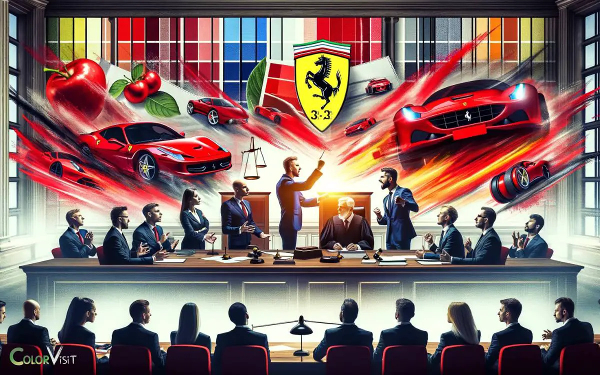 The Debate Over Ferrari Reds Trademark Status
