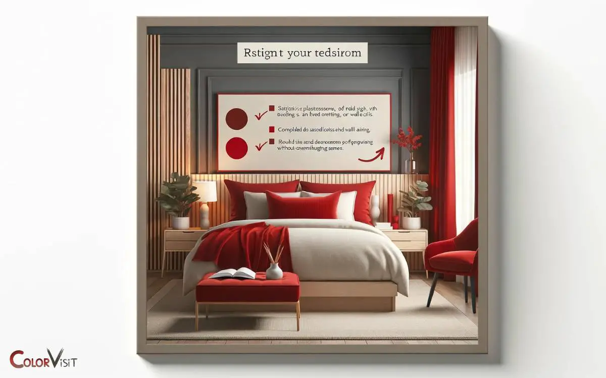 Tips for Using Red in Bedroom Decor