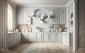 White Dove Cabinets What Color Walls? Gray Or Beige!