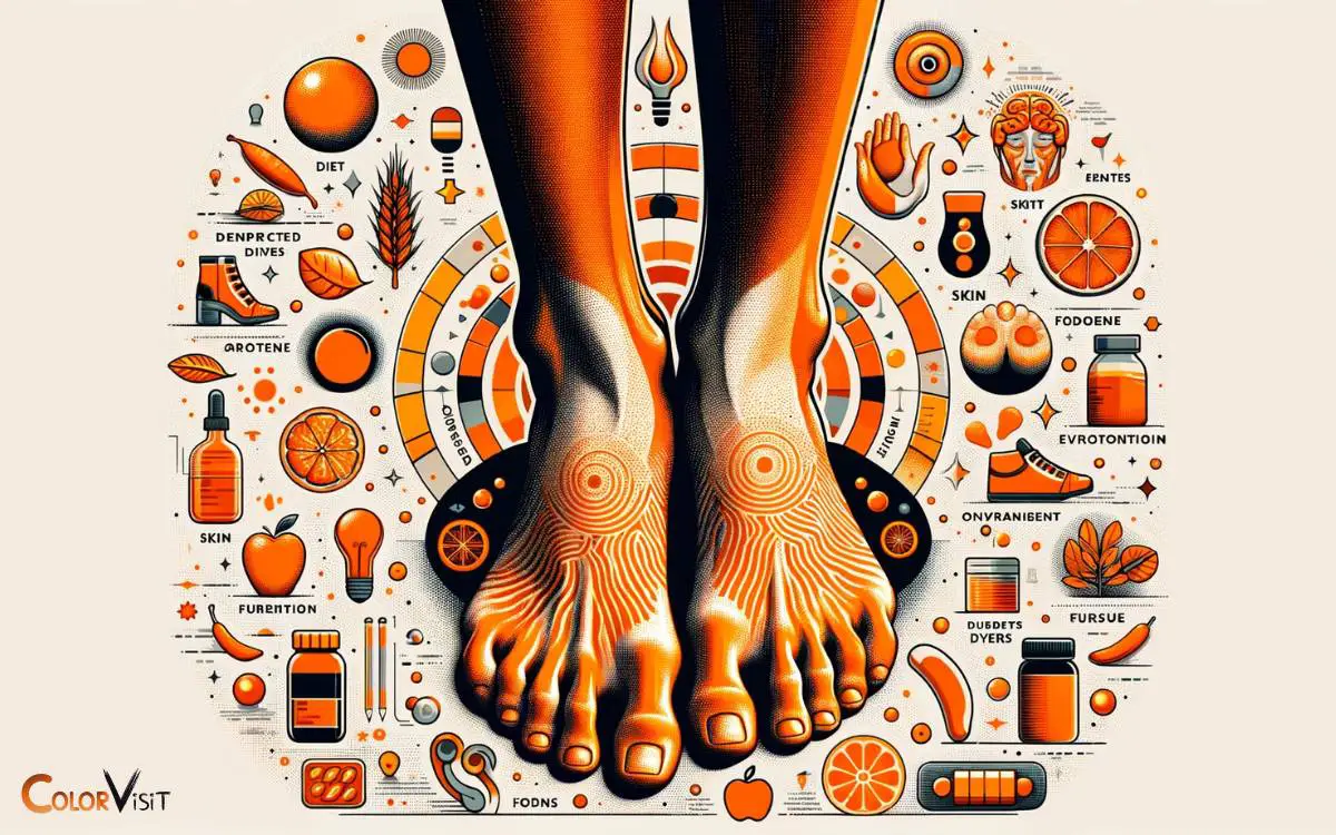 Causes of Orange Feet