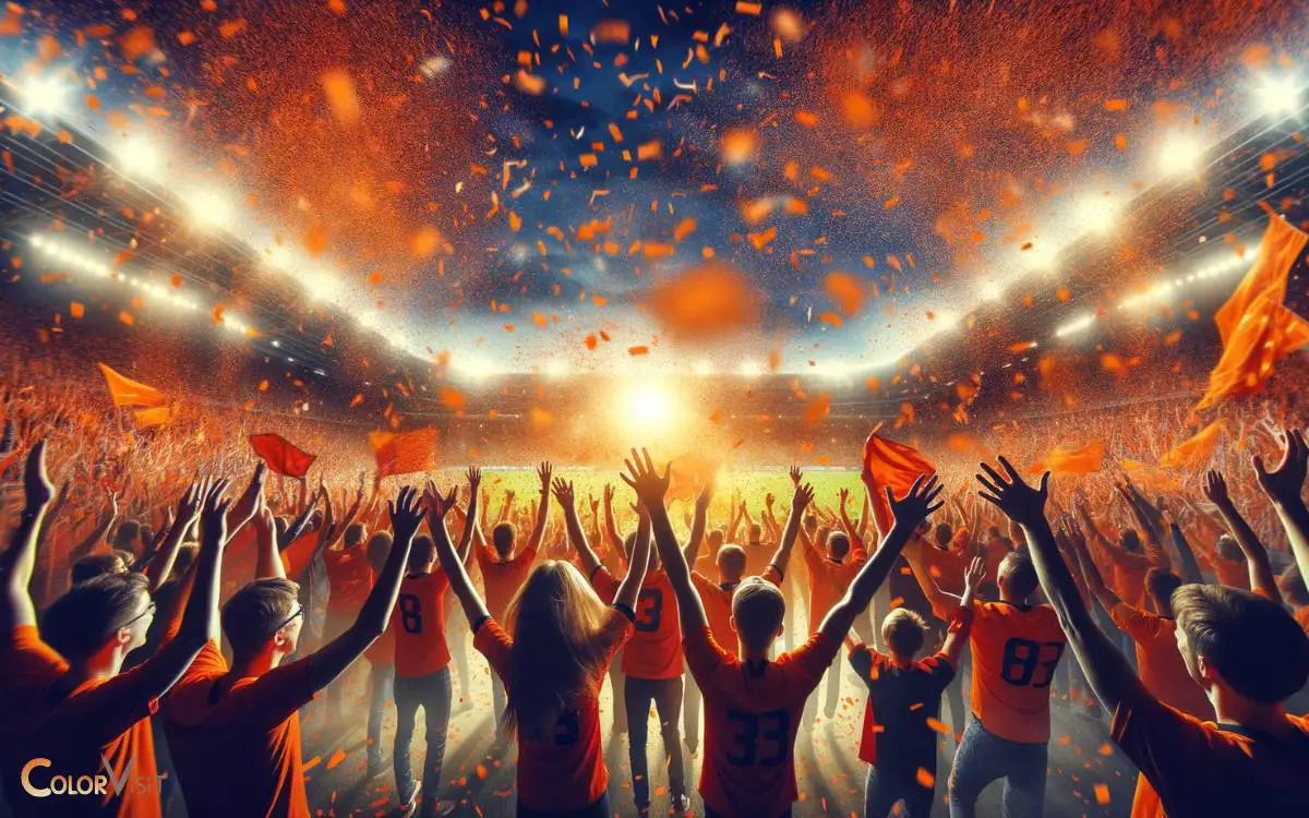 Celebrating Victories in Orange