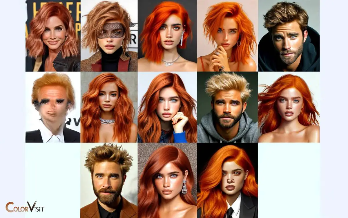 Celebrities With Burnt Orange Hair