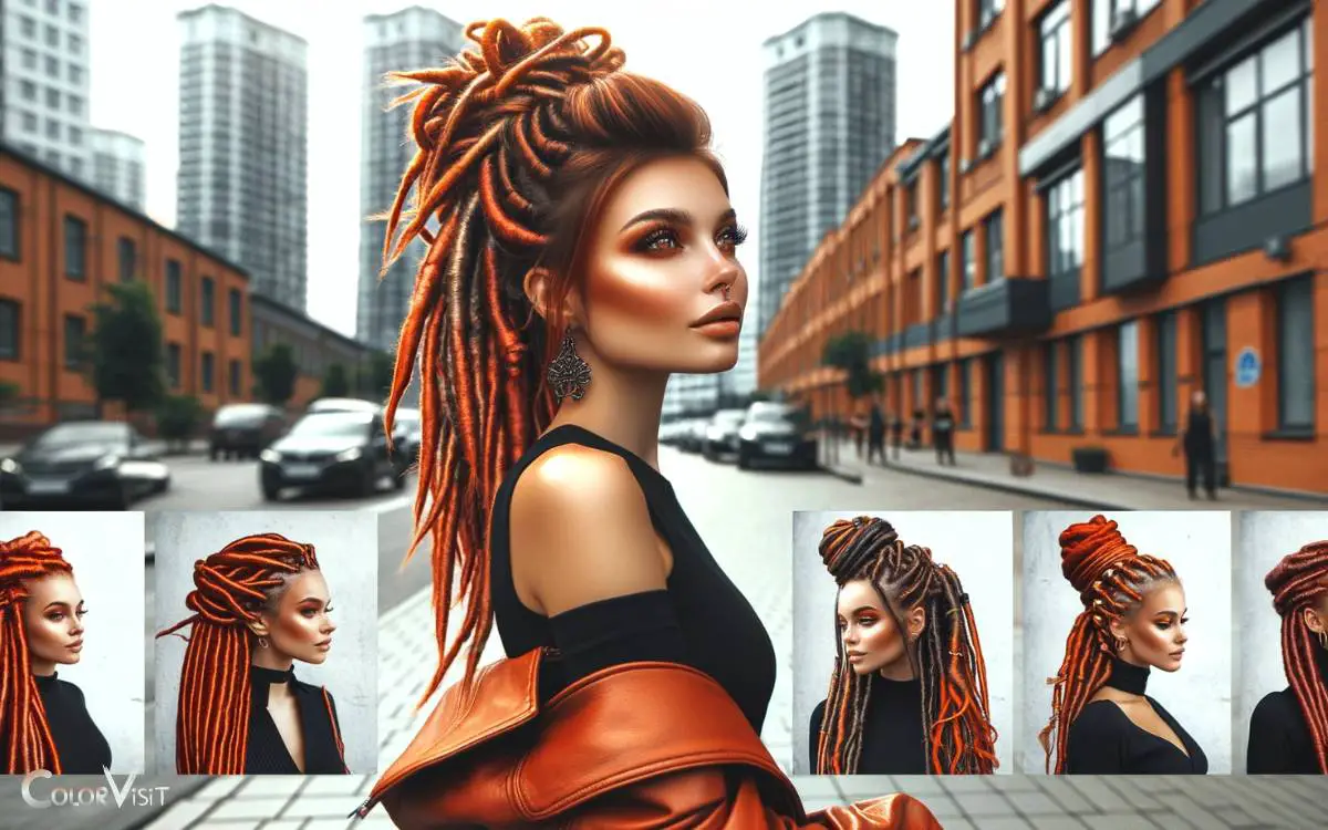Styling Your Burnt Orange Dreads