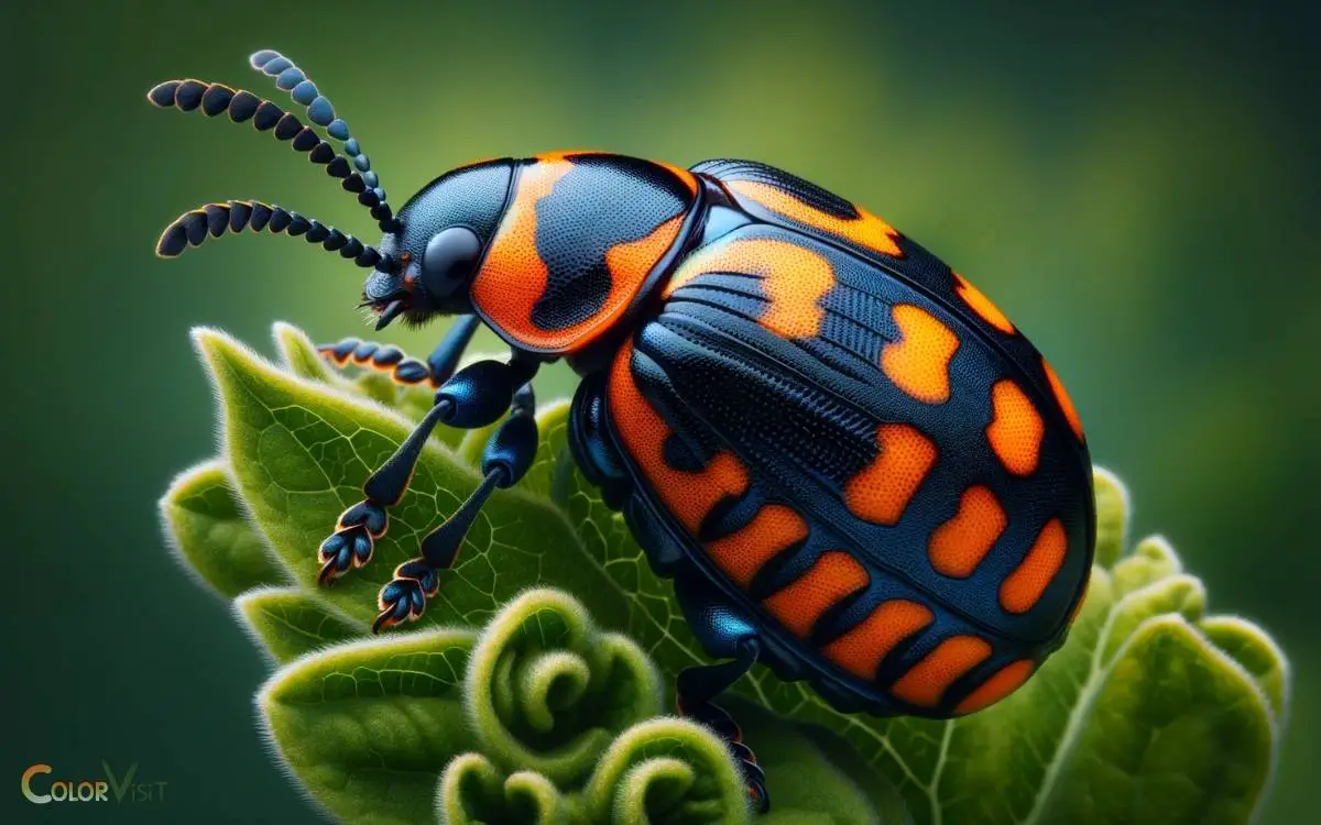 black and orange beetle colorado
