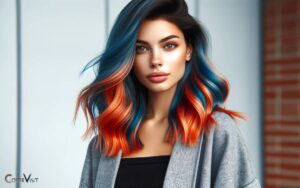 Blue and Orange Hair Color: Bold Transformation!