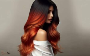 Burnt Orange Hair Color Ombre: Radiant Glow!