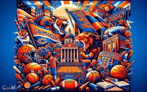 colleges with orange and blue colors