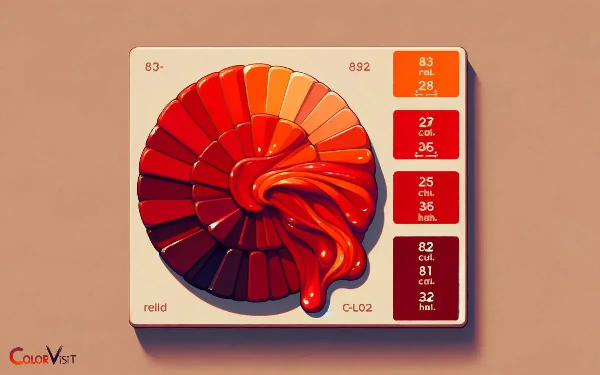 color code for red orange