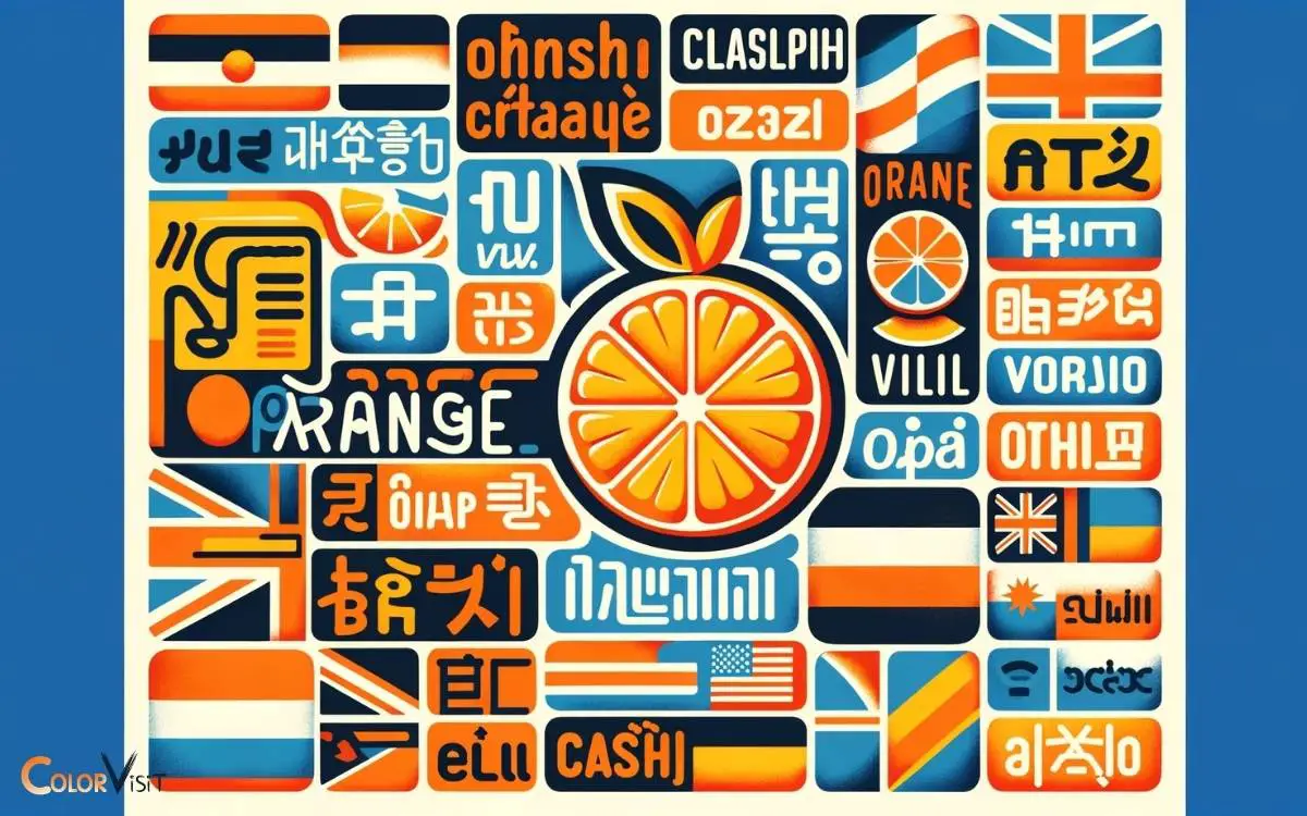 color orange in different languages