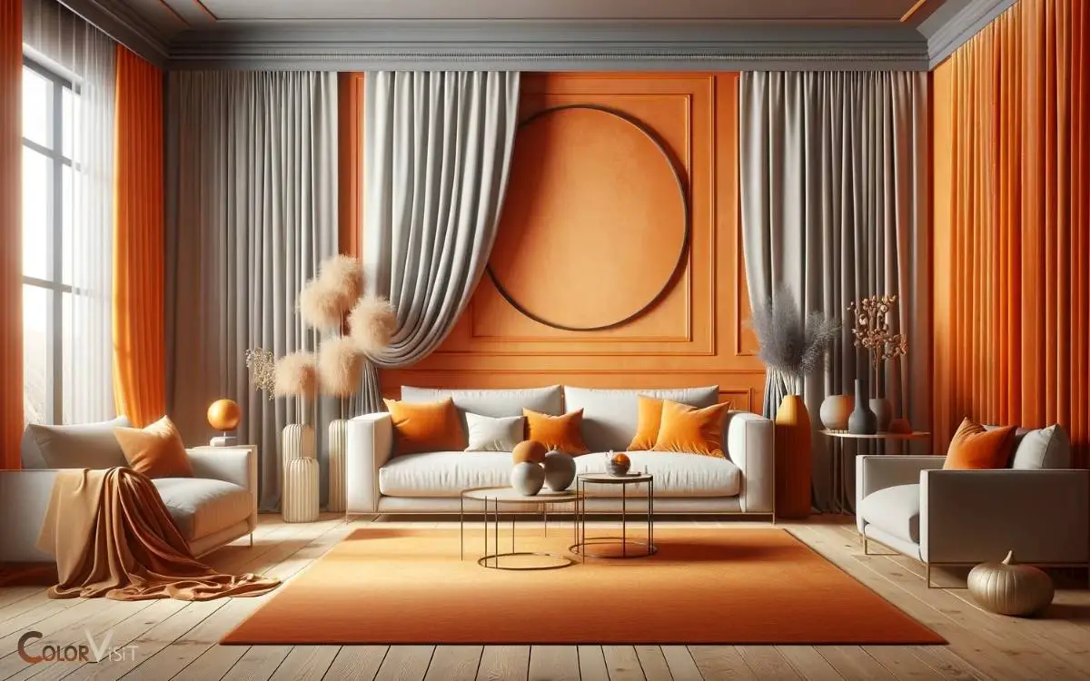 Curtain Color for Orange Walls