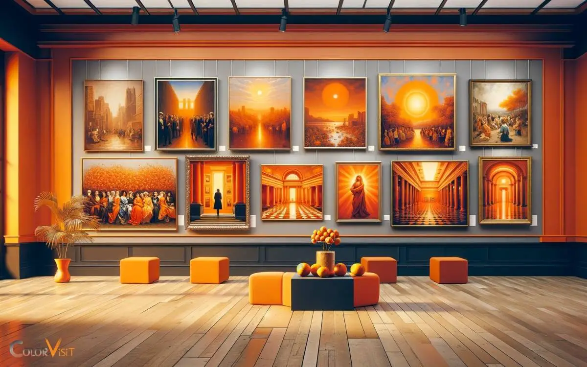 Famous Paintings with Orange Colors