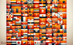 Flags with the Color Orange: A Symbolic Exploration!