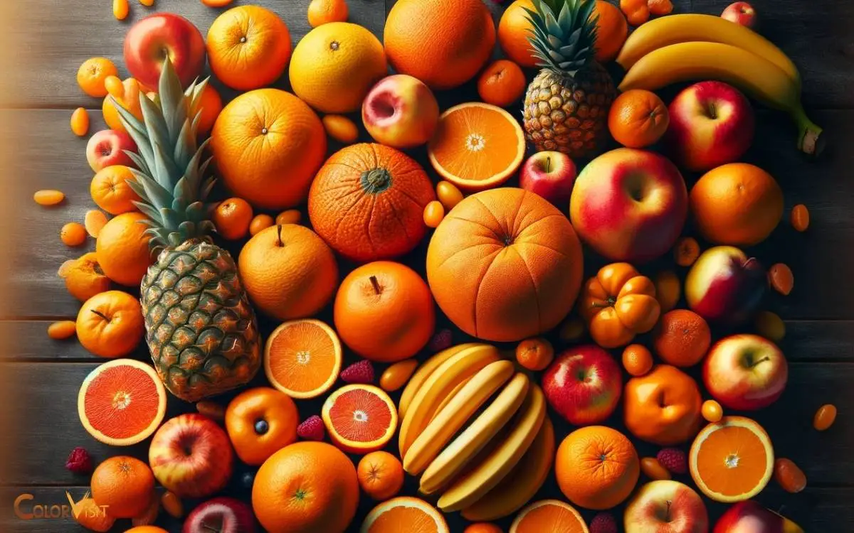 fruit that is orange in color