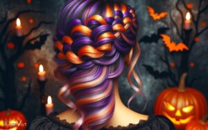 halloween hair color ideas purple and orange