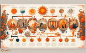 history of the color orange