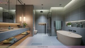 15 Sophisticated Grey Tile Bathroom Ideas Color Schemes for 2025