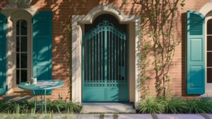 14 Bold Gate Paint Color Ideas to Enhance Your Property