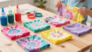 best mess free kids tie dye