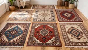 boho rugs warm style