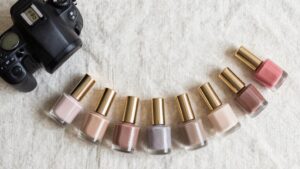 fourteen timeless neutral gel polish sets