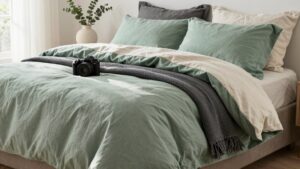 sage green cozy comforter sets