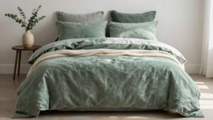 top sage green duvet sets