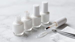 top white gel nail sets