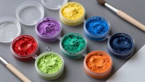 vibrant opaque resin pigment sets
